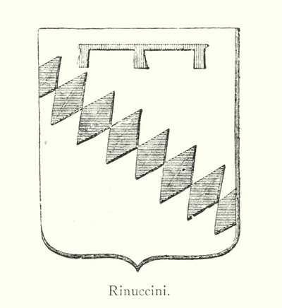 Rinuccini (gravür) by Italian School