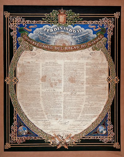 Risorgimento: İki Sicilya Kralı II. Ferdinand (1810-1859) tarafından 1847