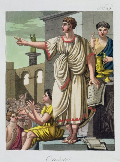 Romalı Hatip, LAntica Roma
