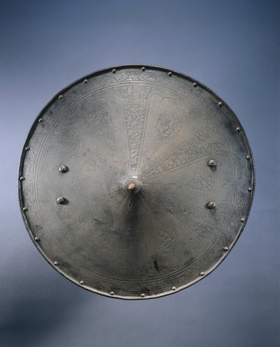Rondache veya yuvarlak kalkan, c.1550-1600 by Italian School