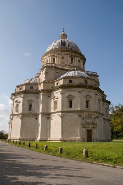 Santa Maria della Consolazione, Todi, Umbria, İtalya by Italian School