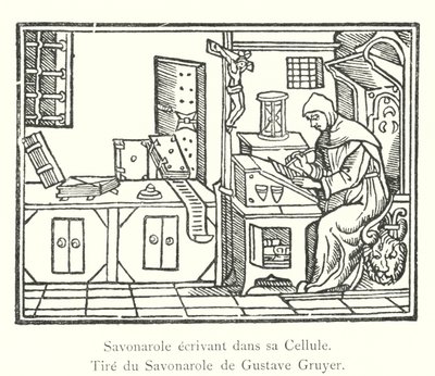 Savonarola Hücresinde Yazıyor, Savonarola