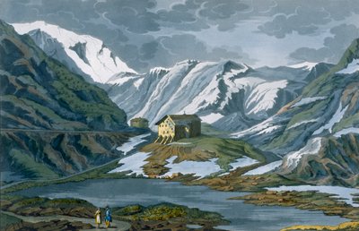 İsviçre: Alplerde St. Bernard Darülaceze. by Italian School