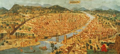 Floransa panoramasını gösteren 