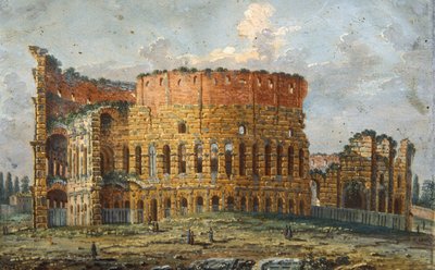 Kolezyum (kağıt üzerinde wc) by Italian School