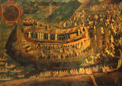 Nagazaki'nin Elli İki Şehitinin Büyük Şehitliği (1622) by Italian School