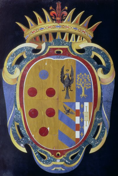 Medici-Lorena Arması, 1638 dolayları by Italian School