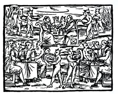 The Witches Sabbath, Fr M Guaccius tarafından hazırlanan Compendium Maleficarum