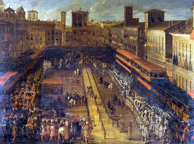 25/02/1634 tarihinde Piazza Navona
