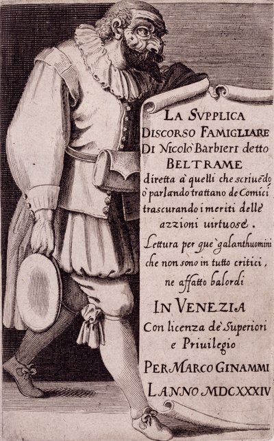 Niccolo Barbieri, Venedik tarafından hazırlanan 