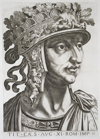 Titus Sezar (MS 39-81), 1596 by Italian School