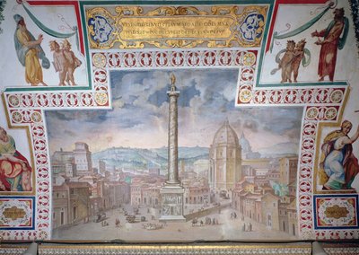 Trajan Forumu by Italian School