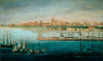 İtalya Birimi: Binlerin Seferi, Marsala'ya iniş by Italian School