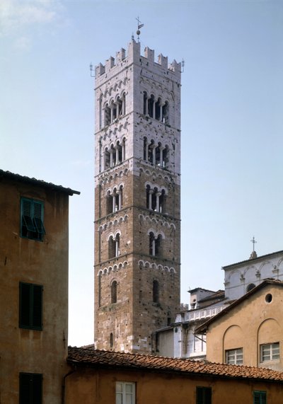Çan kulesinin görünümü by Italian School