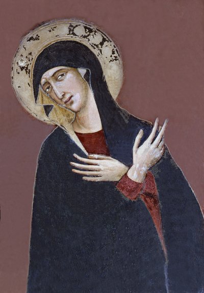 Çarmıha Gerilen Bakire,1834 (tablo) by Italian School