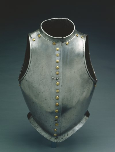 "Yelek" göğüs zırhı, c.1580 by Italian School