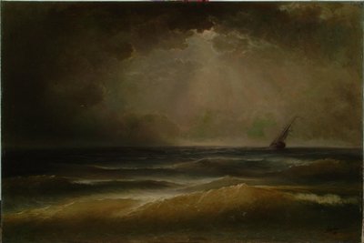 Fırtına by Ivan Aivazovsky