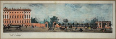 Perspektif Nevski - Anichkov Sarayı. Nevsky Prospekt par Ivanov