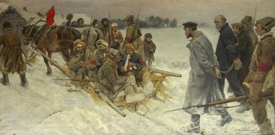 Beyaz Muhafız Casuslarını Yakalayın, 1919. by Ivan Alexeyevich Vladimirov