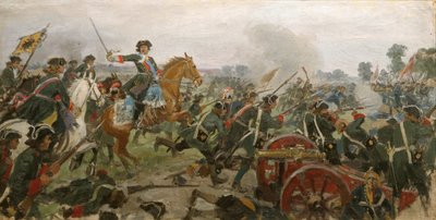 Poltava Savaşı by Ivan Alexeyevich Vladimirov