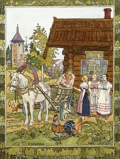 Babalar Fuara Gidiyor by Ivan Bilibine