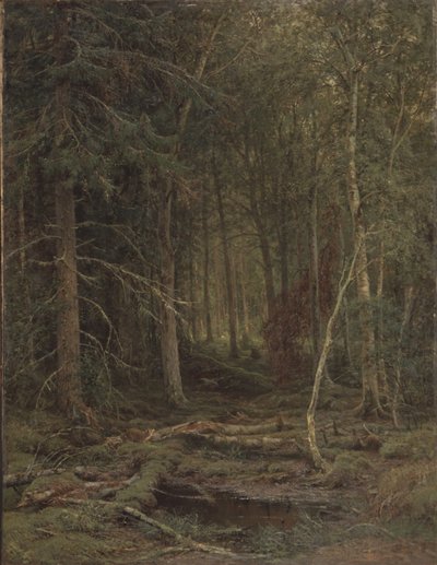 arka odunlar by Ivan Ivanovich Shishkin