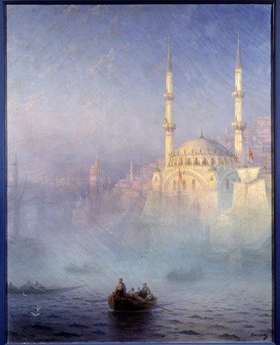 Konstantinopolis, Tophane Camii (Nusretiye Camii) Ivan Constantinovich Aivazowski