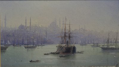 Haliç, 1895 by Ivan Konstantinovich Aivazovsky