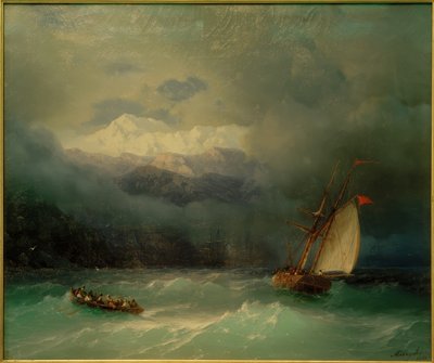 I.K.Aiwasowski, Stürmisches Meer by Ivan Konstantinovich Aivazovsky