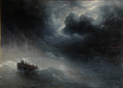 Elementlerin Öfkesi by Ivan Konstantinovich Aivazovsky