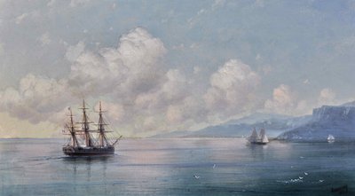 Kırım Sahili, 1881. by Ivan Konstantinovich Aivazovsky