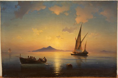Napoli Körfezi par Aivazovsky, Ivan Konstantinovich (1817-1900) by Ivan Konstantinovich Aivazovsky