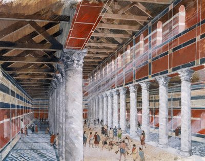 Hamam bazilikası, Wroxeter Roma Şehri by Ivan Lapper