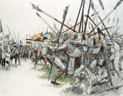 Flodden Meydan Savaşı by Ivan Lapper