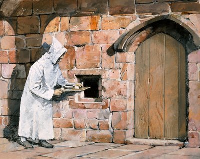 Monk, Grace Dağı Manastırı, c14. yüzyıl, 1990-2010 by Ivan Lapper