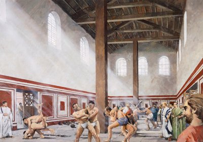 Duvar Roma Bölgesi, Letocetum, 2. yüzyıl, 1990-2010 by Ivan Lapper