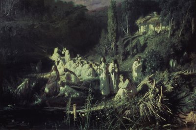 Deniz kızları, 1871 by Ivan Nikolaevich Kramskoy