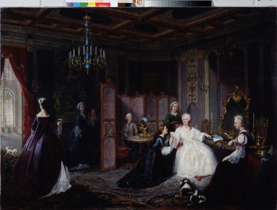 İmparatoriçe Büyük Catherine (Catherine II Romanov) by Ivan Osipovich Miodushevsky