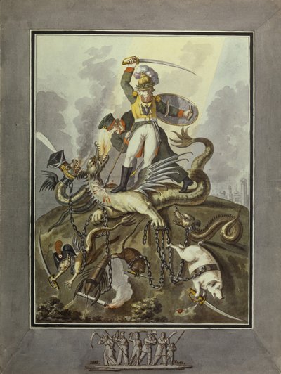 1812. Alegori, 1813 by Ivan Philippovich Tupylev