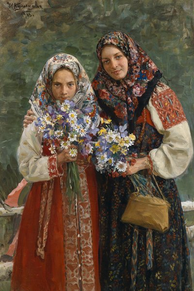 Çayır Çiçekleri, 1913 by Ivan Semyonovich Kulikov