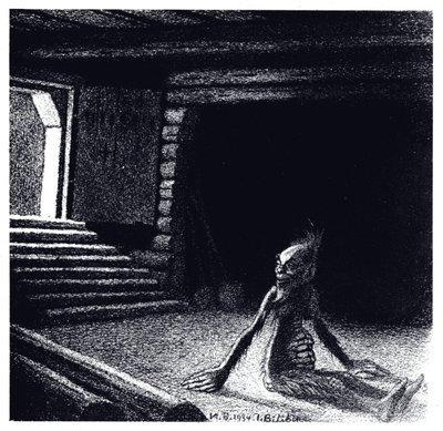 Ovinnik, 1934 by Ivan Yakovlevich Bilibin