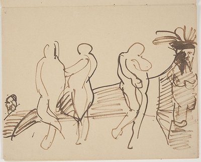 Figür kompozisyonu II by J.A. Jerichau (II)