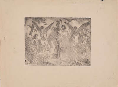 alegorik kompozisyon by J.A. Jerichau