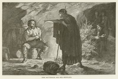 Dirk Hatteraick ve Meg Merrilees by J.B. MacDonald