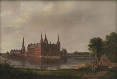 Frederiksborg Kalesi by Johan Christian Dahl