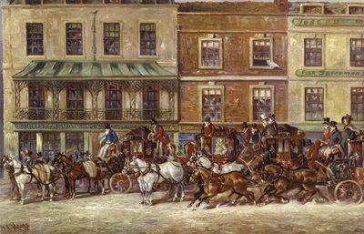 Gloucester Coffee House, Piccadilly  by J.C. Maggs