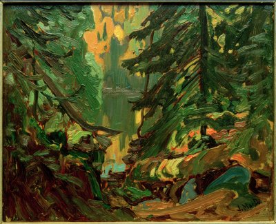 Algoma, Montreal Gölü yakınlarında by J.E.H. MacDonald
