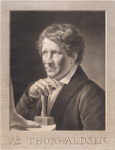 Alb. Thorvaldsen by J.F. Clemens