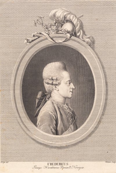 Veliaht Prens Frederik by J.F. Clemens