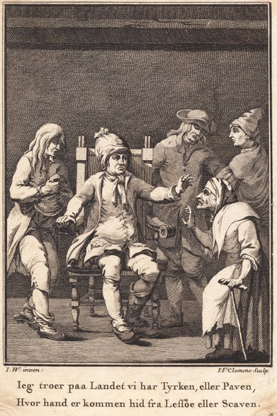 Yaşlı Gunnild kazaları tahmin ediyor by J.F. Clemens